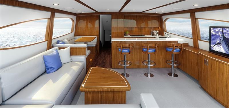 GT65 Carolina photo copyright Hatteras Yachts taken at  and featuring the Fishing boat class