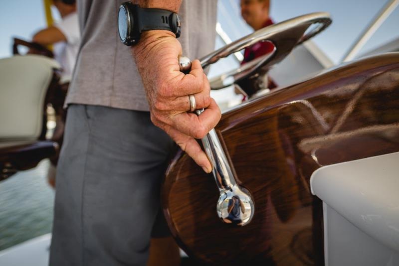 Sea trials continue on GameChanger - photo © Bayliss Boatworks