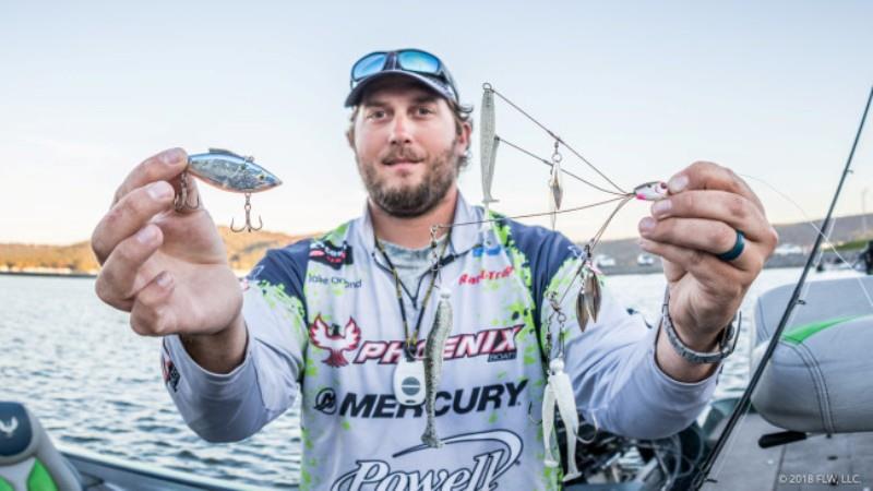 Jake Ormond photo copyright FLW Fishing taken at  and featuring the Fishing boat class