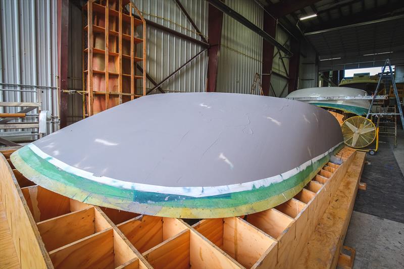 New construction updates: Bayliss 72' - photo © John Bayliss