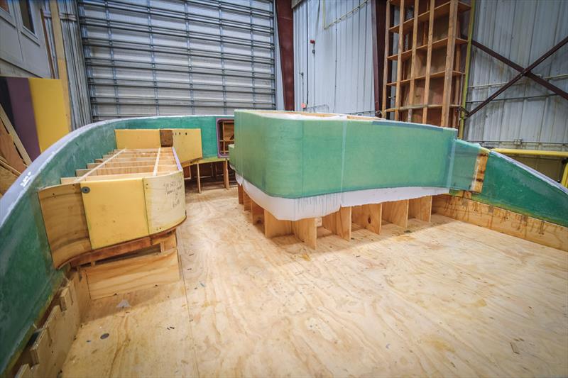 New construction updates: Bayliss 72' - photo © John Bayliss