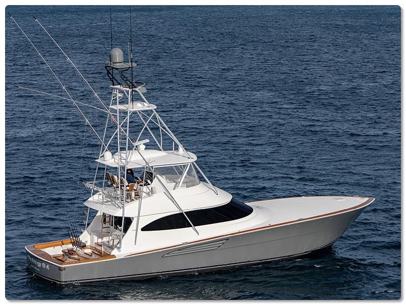 Viking 64 photo copyright Viking Yachts taken at  and featuring the Fishing boat class