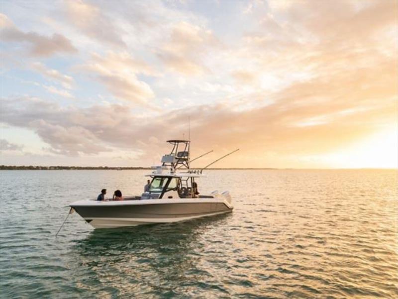 Whaler 360 Outrage photo copyright Boston Whaler taken at  and featuring the Fishing boat class