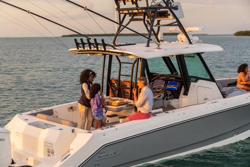 Whaler 360 Outrage - photo © Richard Steinberger Photography