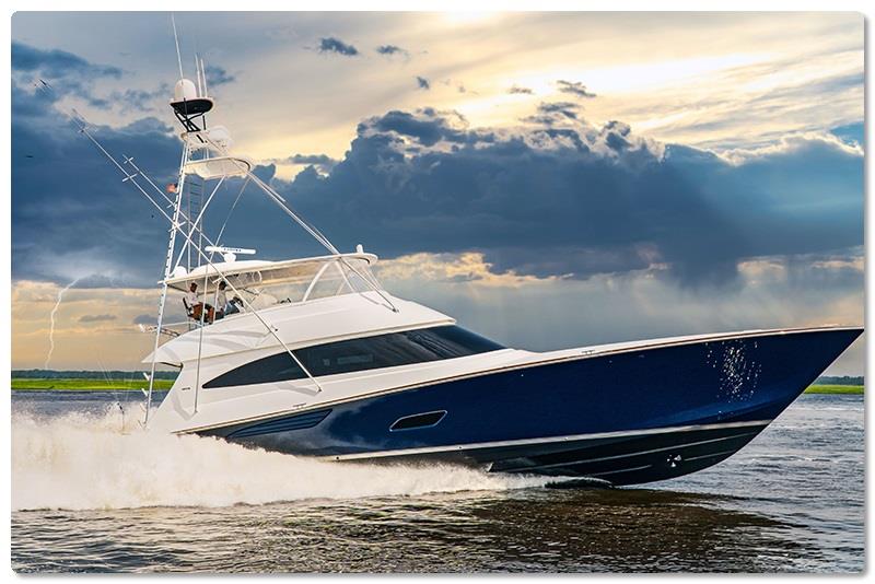 Viking 80 photo copyright Viking Yachts taken at  and featuring the Fishing boat class