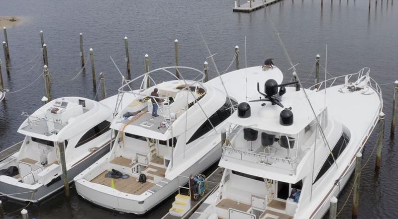 Palm Beach Towers photo copyright Viking Yachts taken at  and featuring the Fishing boat class