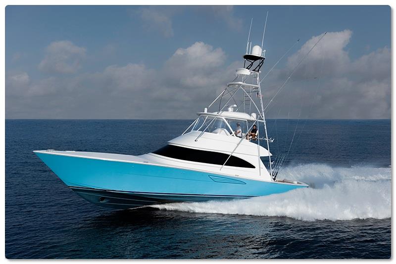 Viking 58 Convertible photo copyright Viking Yachts taken at  and featuring the Fishing boat class