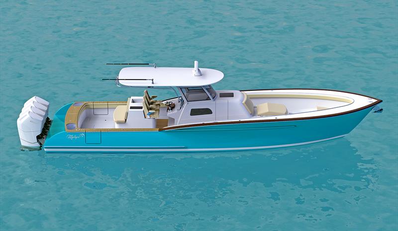 Mystique 48CC - photo © Mystique Boatworks