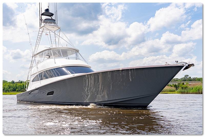 Viking 80 Demo photo copyright Viking Yachts taken at  and featuring the Fishing boat class