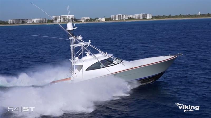 54 Sport Tower - photo © Viking Yachts