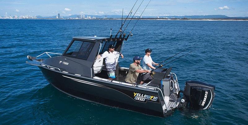 Yellowfin 700 photo copyright Hunts Marine taken at  and featuring the Fishing boat class