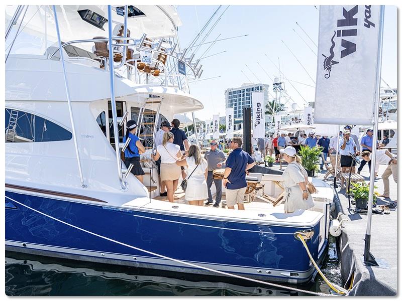 viking-yachts-at-2022-fort-lauderdale-international-boat-show
