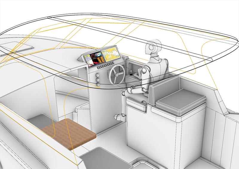 Comfortable, safe, practical and well laid helm - Tasman80 - photo © Bury Design