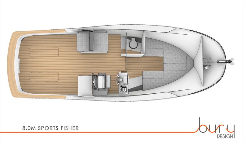 Tasman80 photo copyright Bury Design taken at  and featuring the Fishing boat class