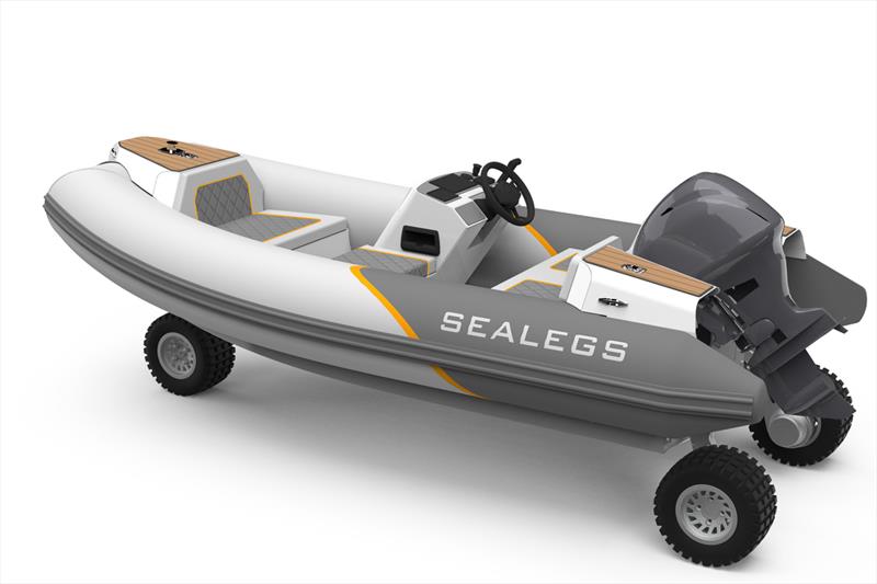 Sealegs 3.8m Electric Tender  - photo © NZ Marine