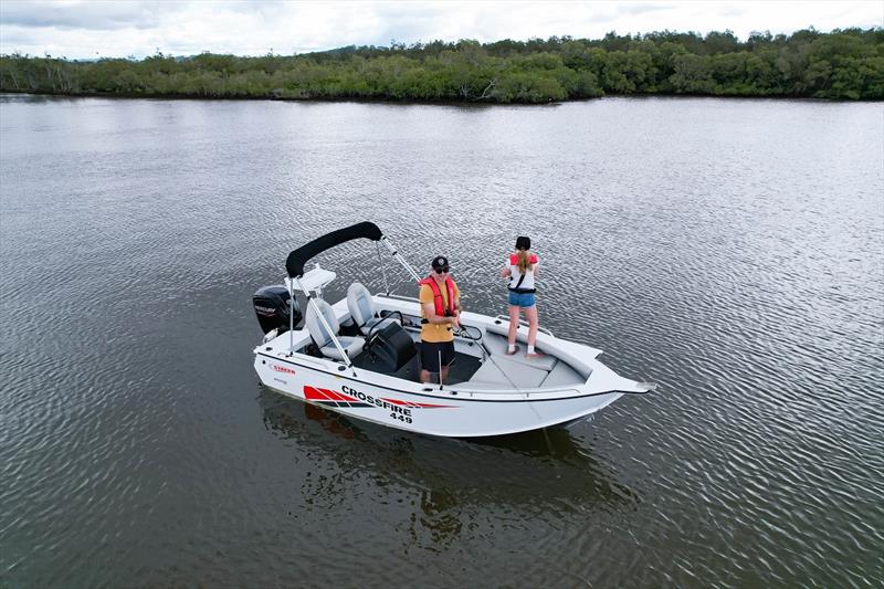 Stacer Crossfire Side Console - the Perfect All-Rounder Boat - photo © BRP