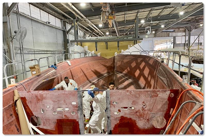 This boat will be a Sport Tower model, available through the Viking dealer Oyster Harbors Marine - photo © Viking Yachts