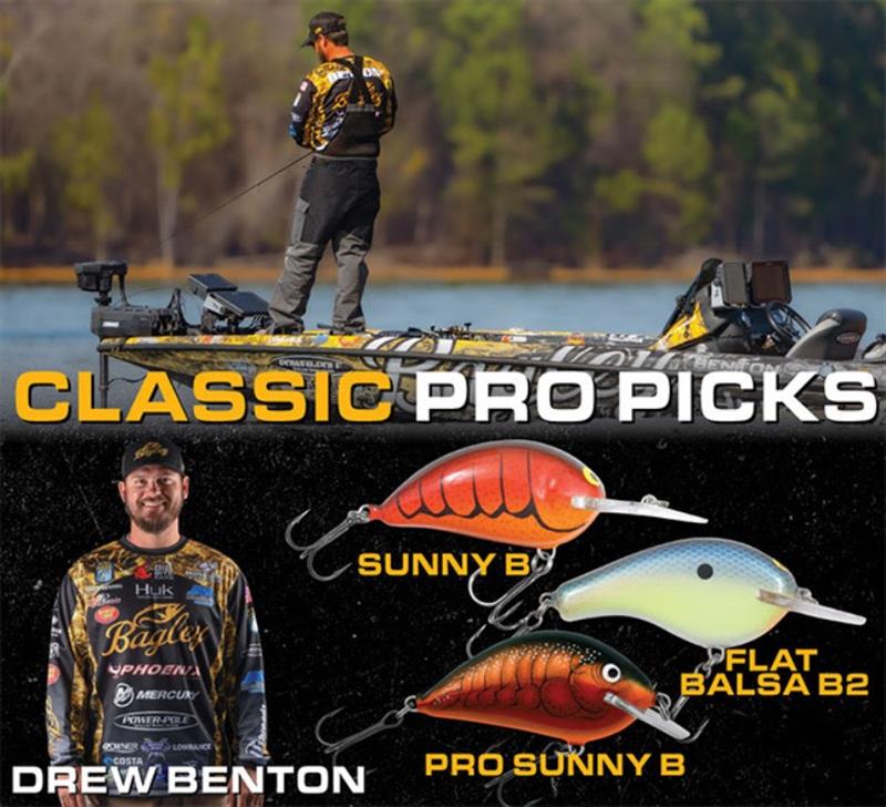 Bagley Baits Pro and Classic Contender, Drew Benton photo copyright Bagley Baits taken at  and featuring the Fishing boat class
