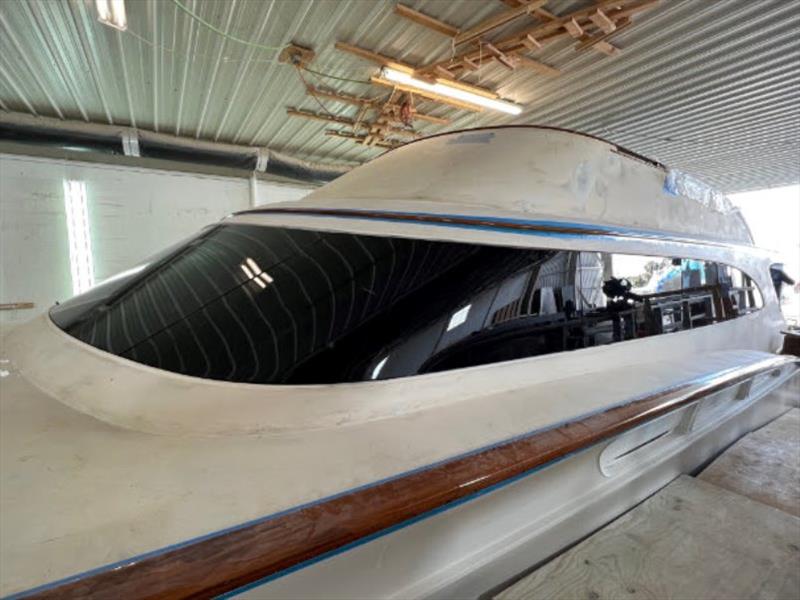 Hull #7 - Glass in - photo © Michael Rybovich & Sons