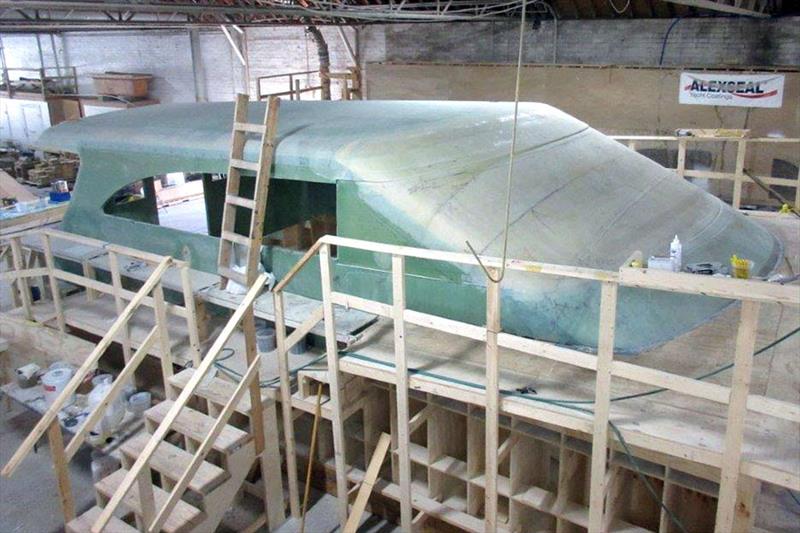 Hull #64: 68' Sportfisherman - photo © Jarrett Bay Boatworks