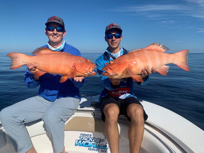 Dane took Borat, errr Josh, to catch trout that actually fight photo copyright Fisho's Tackle World taken at  and featuring the Fishing boat class