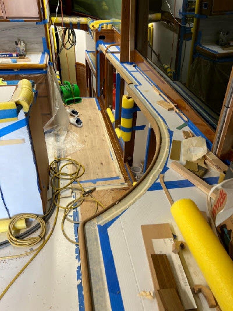 Hull #7 - Final searail installation photo copyright Michael Rybovich & Sons taken at  and featuring the Fishing boat class