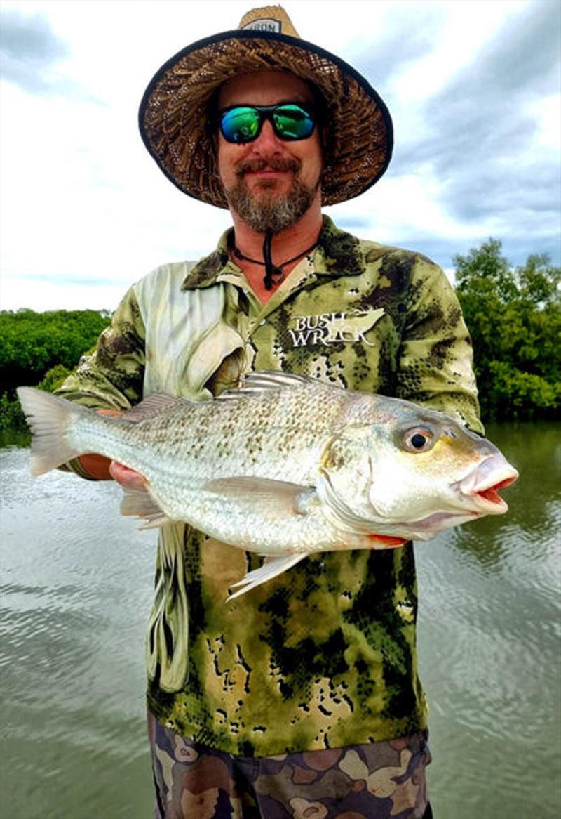 As the water temps start to cool we will start to see our grunter numbers moving back up into the creeks and rivers - photo © Fisho's Tackle World