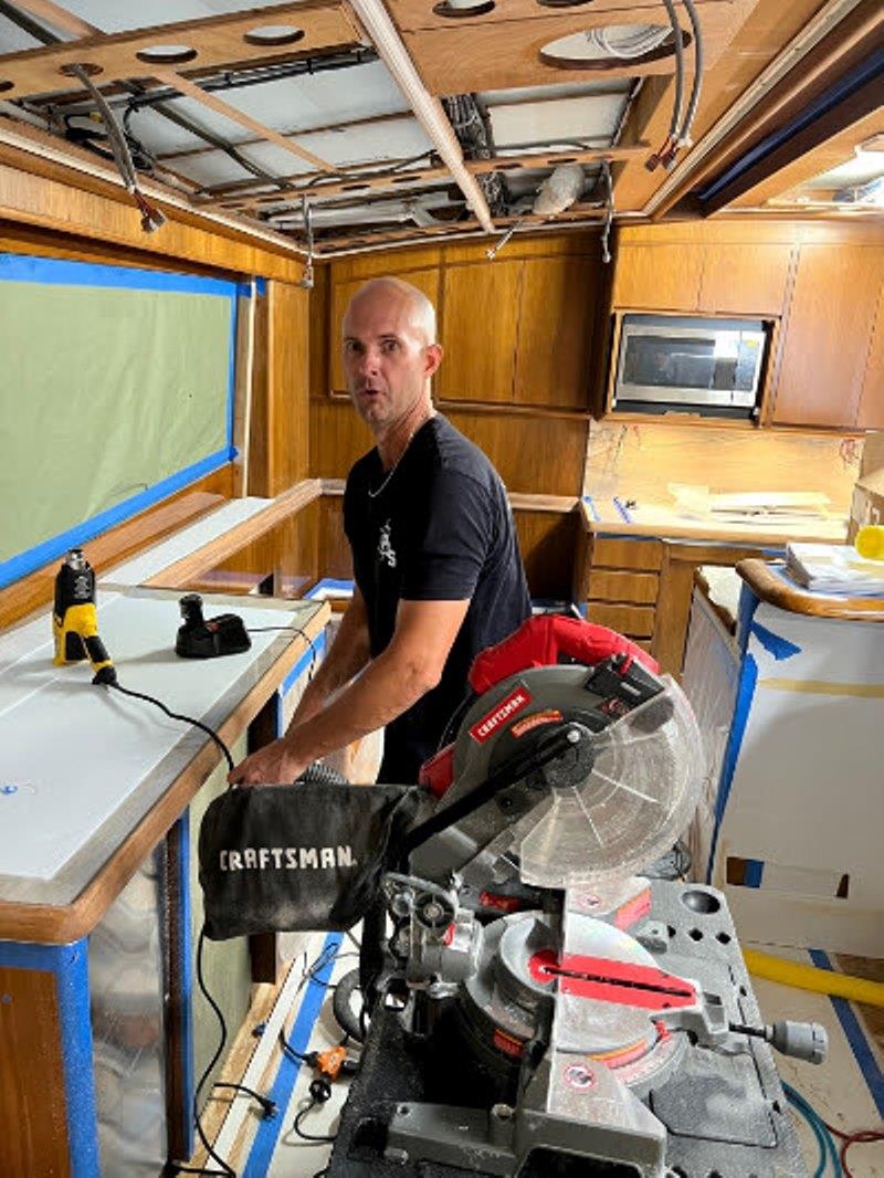 Hull #7 - Jason tracking overhead - photo © Michael Rybovich & Sons