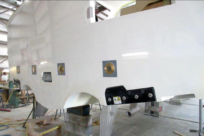 Hull #65: 64' Sportfisherman - photo © Jarrett Bay Boatworks