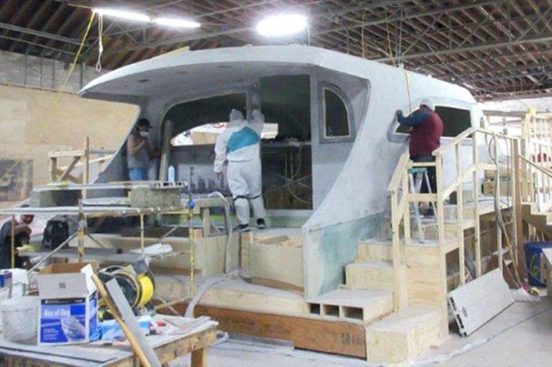 Hull #64: 68' Sportfisherman - photo © Jarrett Bay Boatworks