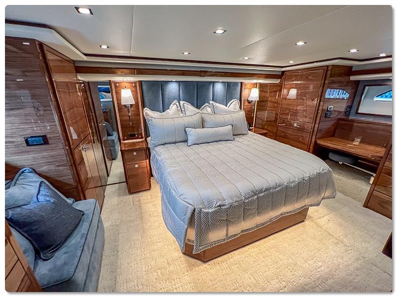 Viking 80 demonstrator boat - photo © Viking Yachts