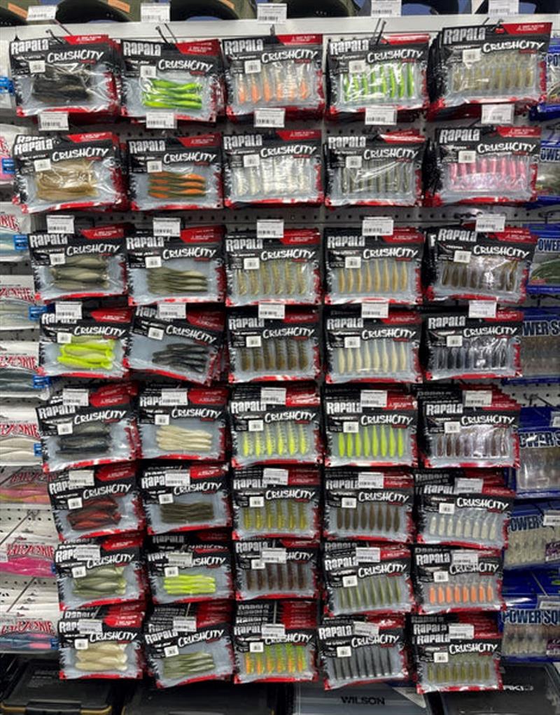 We are fully stocked with every model of the new Crush City plastics, in all the best colours. Get in and get your favourites before they disappear photo copyright Fisho's Tackle World taken at  and featuring the Fishing boat class