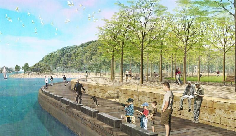 Examples of fishing platforms/infrastructure - photo © Recreational Fishing Alliance of NSW