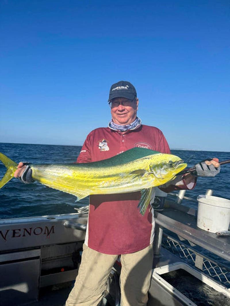 There is plenty of mahi mahi out wide at present. The FADs are popular, but fish are turning up trolling the shelf line as well photo copyright Fisho's Tackle World taken at  and featuring the Fishing boat class