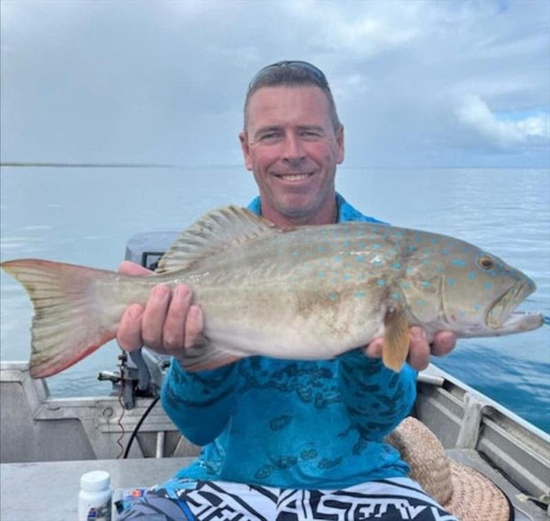 Matt Cawley contributed to the coral trout banquet as well. Happy days and full bellies - photo © Fisho's Tackle World