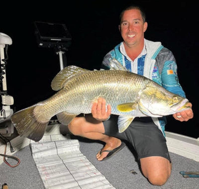 Daytime or night time, saltwater or freshwater; you can catch quality barra in our region this time of year - photo © Fisho's Tackle World