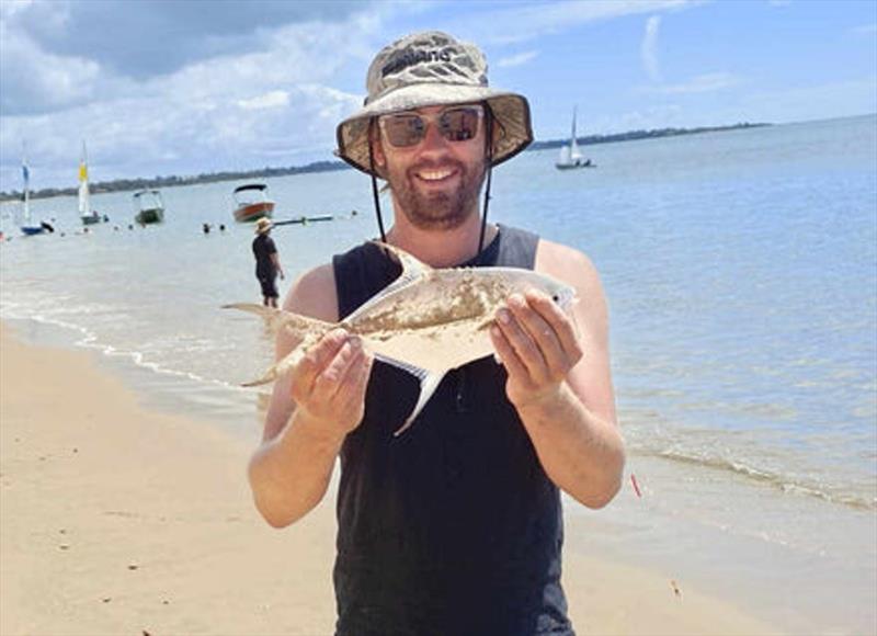 Michael Taylor enjoyed catching dart from our town beaches over the Easter long weekend photo copyright Fisho's Tackle World taken at  and featuring the Fishing boat class