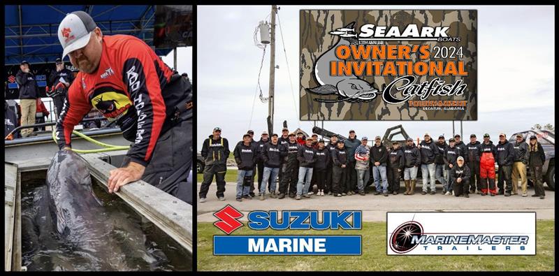 13th Annual Owner's Invitational Catfish Tournament photo copyright SeaArk Boats taken at  and featuring the Fishing boat class