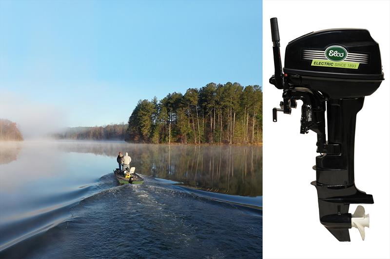 Elco EP-20 Electric Outboard photo copyright Elco Motor Yachts taken at  and featuring the Fishing boat class