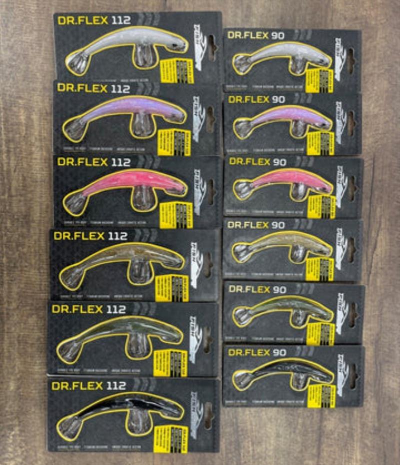 Yet another deadly lure for flats fishos. The Fish Craft Dr Flex is a soft bent minnow with a crazy action that will entice many flats predators - photo © Fisho's Tackle World