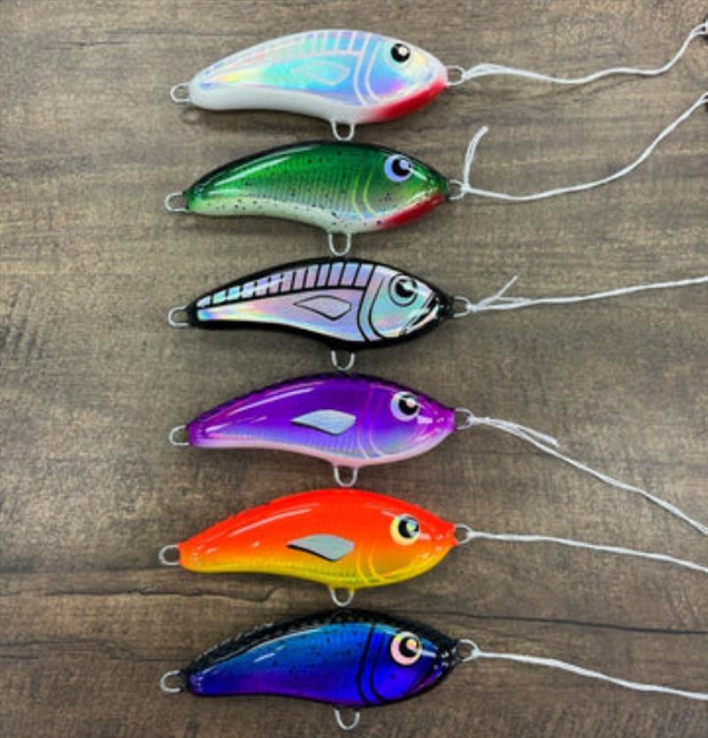 Renowned local lure-maker, Nashy has just released these finely-crafted sinking stickbaits. The stout profile and smaller size will be a reef flat go-to - photo © Fisho's Tackle World