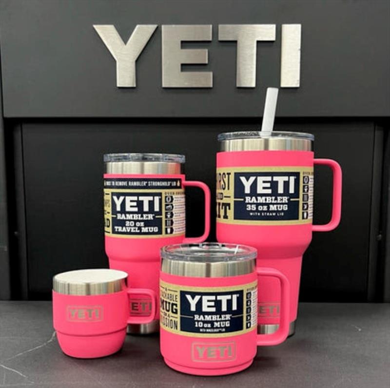 Make mum even happier this Mother's Day with something from the spanky new range of Tropical Pink Yetis - photo © Fisho's Tackle World