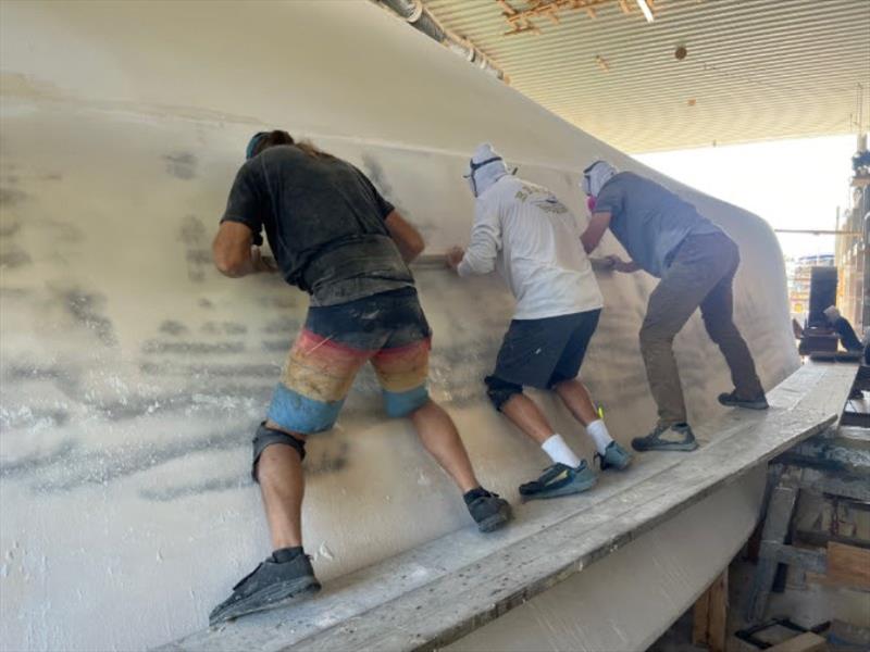 Hull #11 - Boys on the block - photo © Michael Rybovich & Sons