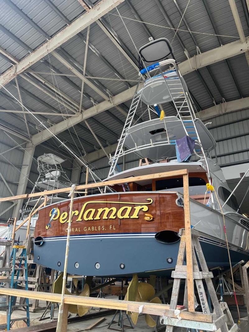 Hull #8 - Finished boot photo copyright Michael Rybovich & Sons taken at  and featuring the Fishing boat class