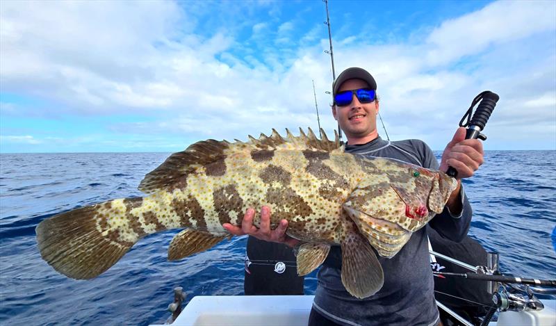 Big estuary cod are on the chew as they fatten up heading into quieter times in colder waters. Let them go to keep our reefs in good nick if you can - photo © Fisho's Tackle World Hervey Bay