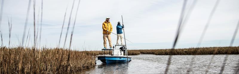 RAILBLAZA Trident Carbon Fiber Modular Push Poles photo copyright RailBlaza taken at  and featuring the Fishing boat class