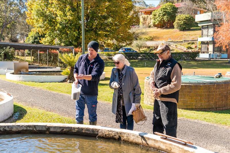 Dutton Trout Hatchery at Ebor re-opens to visitors photo copyright NSW DPIRD - Recreational Fisheries taken at  and featuring the Fishing boat class