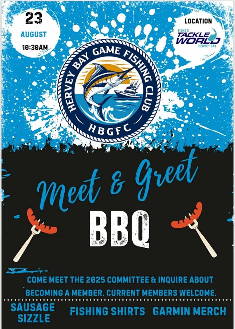 Your chance to meet the crew behind the HBGFC and join up in advance of their annual game comp later this spring photo copyright Fisho's Tackle World Hervey Bay taken at  and featuring the Fishing boat class