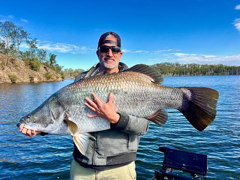 Mondy's big barra are keeping live scopers busy up there this winter - photo © Fisho's Tackle World Hervey Bay