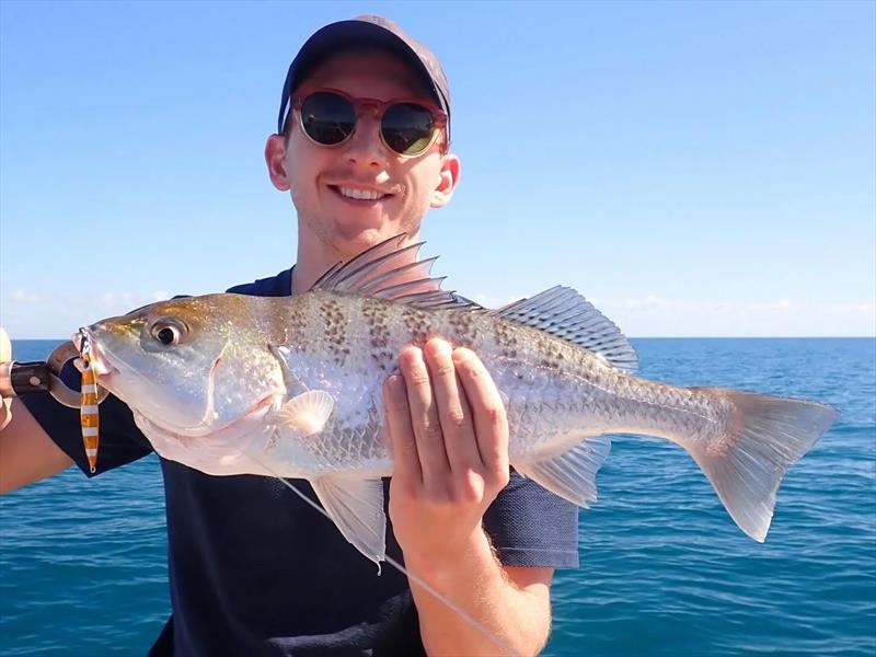 Jigging grunter on slow-pitch jigs is a specialty of Fraser Guided Fishing charters - photo © Fisho's Tackle World Hervey Bay